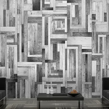 

Wall mural-gray maze-50x1000 cm