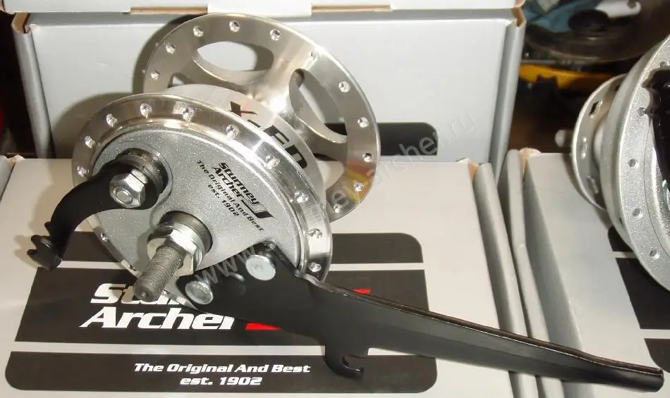 Втулка передняя Sturmey-Archer X-FD, с барабанным тормозом 70 мм
