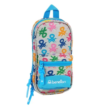 

PLUMIER backpack C/4 PORT. EMPTY BENETTON LOGO