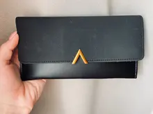 Billeteras de cuero con cremallera para mujer, monedero, BILLETERA, tarjetero, titular de la identificación, 2020