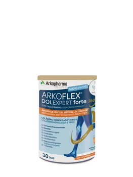 

Arkopharma arkoflex dolexpert forte collagen flavor orange 390 gr collagen type ii. With turmeric.