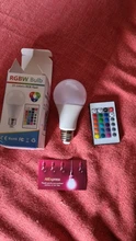 Bulb-Lights Led-Lamp Remote-Control Light-110v Lampada-Changeable Colorful 220v E27 10W
