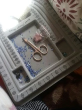 Tablero de cuentas aterciopeladas para fabricación de joyas, bandeja organizadora de Diseño Artesanal, accesorios de herramienta de medición, color gris