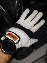 HENDUGLS-guantes de trabajo de cuero PU para hombre, 5 uds., alta calidad, gran oferta, blanco y negro, protector de seguridad, 1907