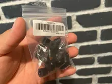 20 piezas de parachoques de punta de goma de arco deslizante de Trombón para piezas de reparación de Trombón