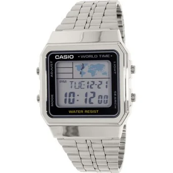 

Casio Unisex Original Watches Waterproof Digital Antique Men Women Watch Unisex Retro Clock Stainless Steel Band A500WA-1