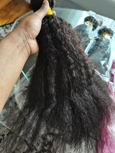 Yaki-extensiones de pelo ondulado brasileño, cabello humano brasileño de 1 / 3 / 4 mechones, Extensiones de Cabello 100% Remy, envío gratis