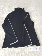 Winter Sweater Turtleneck Slim-Fit AMII Women Causal Autumn Minimalism for Spliced 12040303