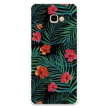 

Stand case costume drawing Flowers WP029 for Samsung Galaxy J4 Plus