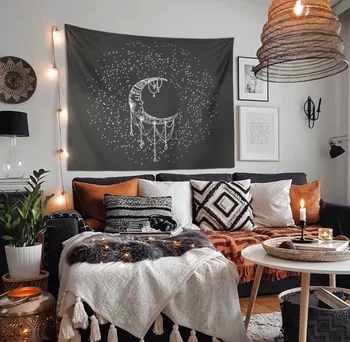 

Wall Carpet / Mandala Moon