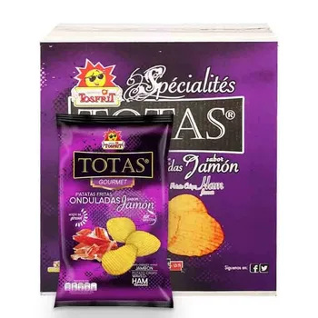 

Potato chips flavor Ham box 24 units Tosfrit