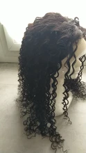 Peluca brasileña de ondas profundas prearrancada, peluca con malla frontal y pelo de bebé, 13x4, para mujeres negras