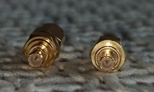 1 Uds. De adaptador SMA a MCX macho plug & hembra jack conector Coaxial RF