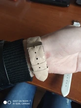 Reloj de pulsera sencillo para mujer, de cuarzo, de cuero de imitación, Geneva, elegante