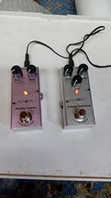 Pedal de efecto de guitarra Mini, DC 9V, con Control de intensidad