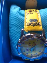 Reloj de silicona de Pokémon Pikachu Go para niños, pulsera de cuarzo de dibujos animados, juguetes para regalo de cumpleaños