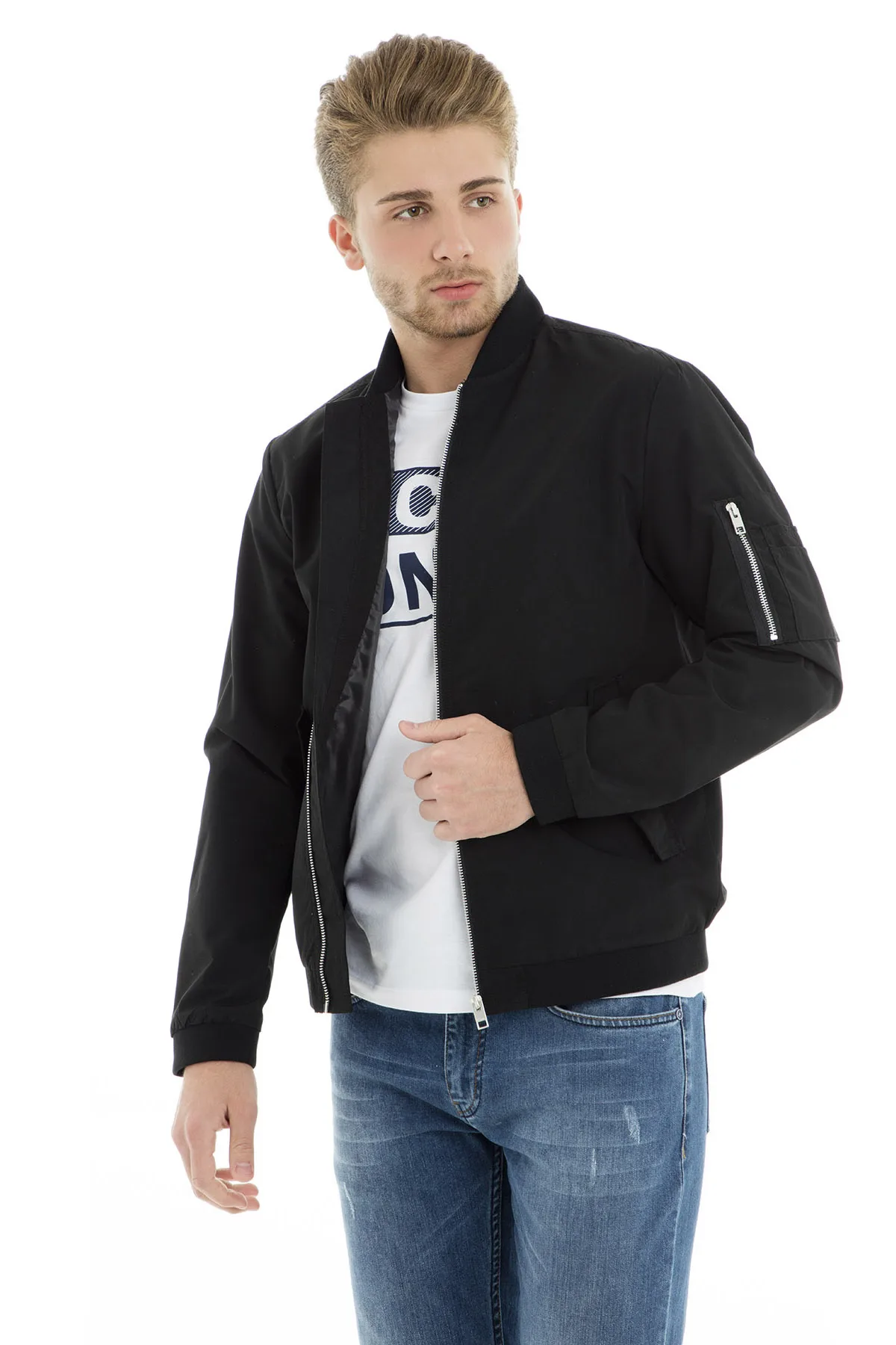 Jack& Jones Essentials jjedesero Bomber Noos пальто Мужское пальто 12147376
