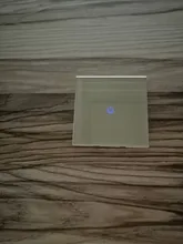 Touch-Switch Led-Panel Glass Interruttore Wall Power Black Ubaro Eu White 1/2/3-gang