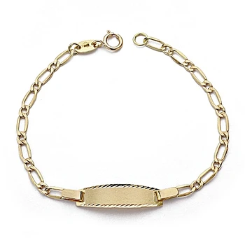 

Slave 18k gold baby 14cm. Link 1x1 [8075GR] -Customizable-RECORDING INCLUDED IN THE PRICE