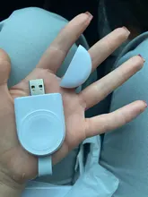 Cargador inalámbrico portátil para IWatch SE 6 5 4 Estación De Carga, Cable de carga USB para Apple Watch Series 6 5 4 3 2 1