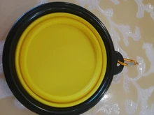 Dish Dog-Bowl Food-Container Water-Feeder Foldable Travel Silicone Puppy Outdoor Doggy