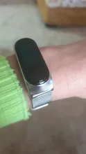 Correa para Xiaomi Mi banda 3 4 5 pulsera de acero inoxidable banda de reloj para Mi banda 5 4 3 muñeca correa de la correa de malla de relojes de la banda