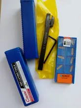 MGEHR1010 MGEHR1212 MGEHR1616 MGEHR2020 MGEHR2525, soporte de herramienta de ranurado externo, hoja de carburo, 10 Uds.