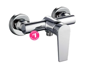 

Kibath shower monomando DEN faucet made of chrome-gloss brass. Includes hand shower, flexo, stand and eccentric