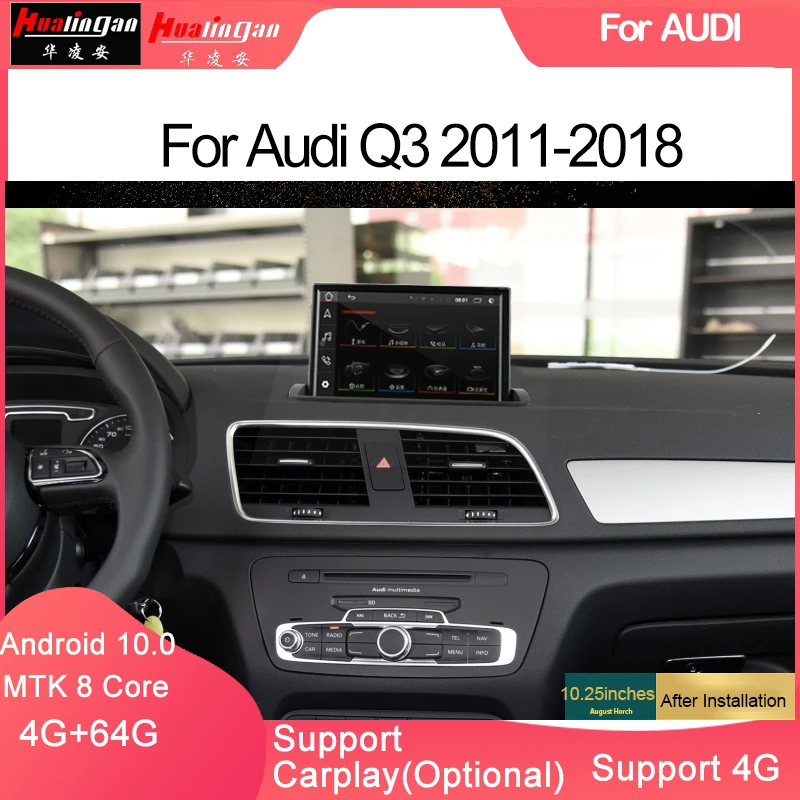 gps for car HualinganFor(8663)8"AudiQ3MMI2G3G Multimedia Car Stereo with Screen Mirroring Bluetooth Usb Tf Fm Aux Apple CarPlay 4g Wifi 4 32 best gps for car