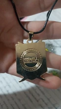 Figura de Anime Attack on Titan, collar de aleación, juguetes, alas de la libertad, Shingeki, No Kyojin, cadena de cuero, colgante de oro, regalo