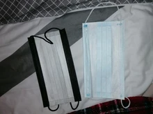 ¡10-200 Uds máscara desechable aretes máscara de boca negro no tejido máscaras de capa de 3 Filtro Anti polvo de máscara adulto en Stock!