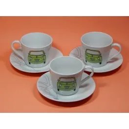 

VINTAGE cars CAFE set