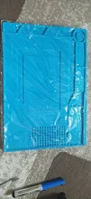 Alfombrilla de Trabajo de Reparacion de Telefonos Moviles Aislamiento Térmico de Protección Anticalor para Estación de Soldadura BGA
