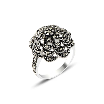 

Silver 925 Sterling Marcasite Ring