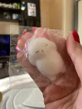 Anti-juguetes blandos antiestrés correa del teléfono Mini suave mano silicona blando para apretar animales gato Kawaii caucho aplasta juguete antiestrés