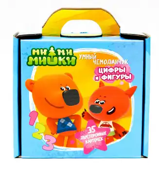 

Smart Suitcase "mi-mi-Mishka. Figures and figures "Prof-press 29237-0