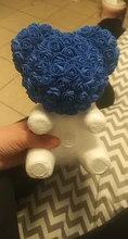 Bear-Of Mold Foam Teddy Styrofoam Gifts Roses Artificial-Flowers Polystyrene Valentines-Day-Present