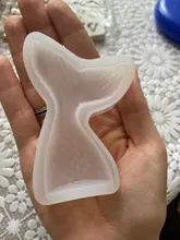 Moldes de resina epoxi de silicona con cola de sirena, resina uv, molde de jabón hecho a mano, resina epoxi para fabricación de joyas