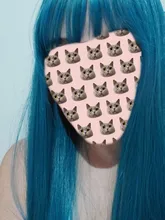 VICWIG-Peluca de cabello sintético liso con flequillo para mujer, pelo largo de 24 pulgadas, resistente al calor, color rosa, Cosplay