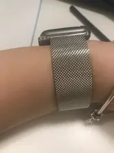 STJ-Correa de reloj Milanese Loop de acero inoxidable para Apple Watch, Series 1/2/3 42mm 38mm, correa de pulsera para iwatch serie 4 40mm 44mm