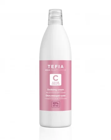 Tefia COLOR CREATS Окисляющий крем с глицерином и альфа-бисабололом 6% (vol.20) 1000мл | Красота