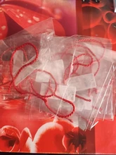 Pulsera de hilo rojo Unisex, para parejas, amigos, la suerte, regalos, joyería hecha a mano, 10 Uds.