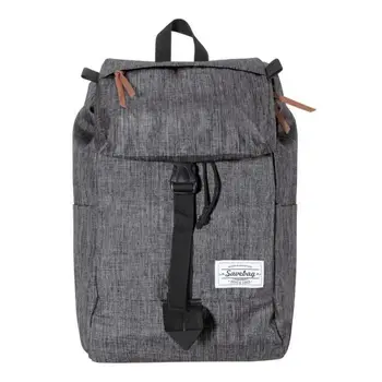 

SAVEBAG Backpack with flap Range UPRIGHT 15 ''anthracite Gray heather