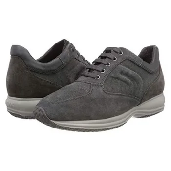 

GEOX - U HAPPY H - PRINT.SUEDE+SUEDE - U4356H 0BS22 C9AL6 - colore anthracite-Uomo