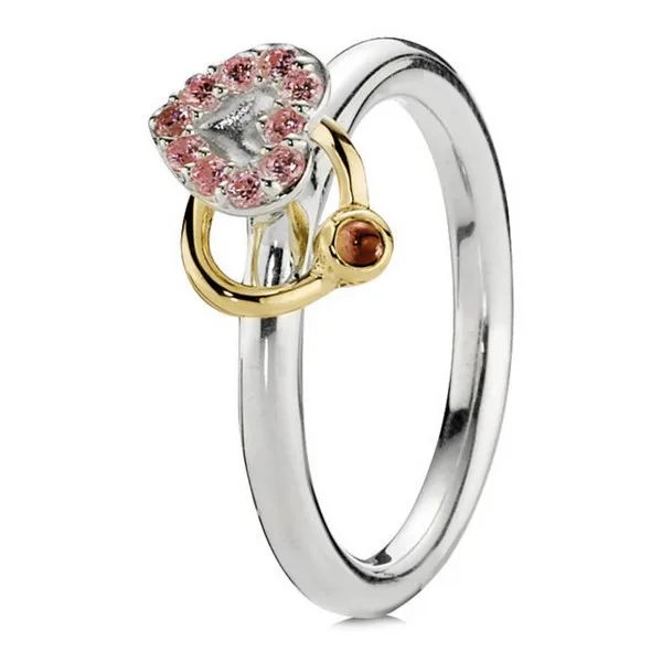 Женское кольцо Pandora 190844RHL