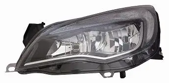 

LIGHTHOUSE OPEL ASTRA J 2013 PARAB. BLACK C/CHROME EDGE C/ENGINE AND DAYLIGHT Left Compatible