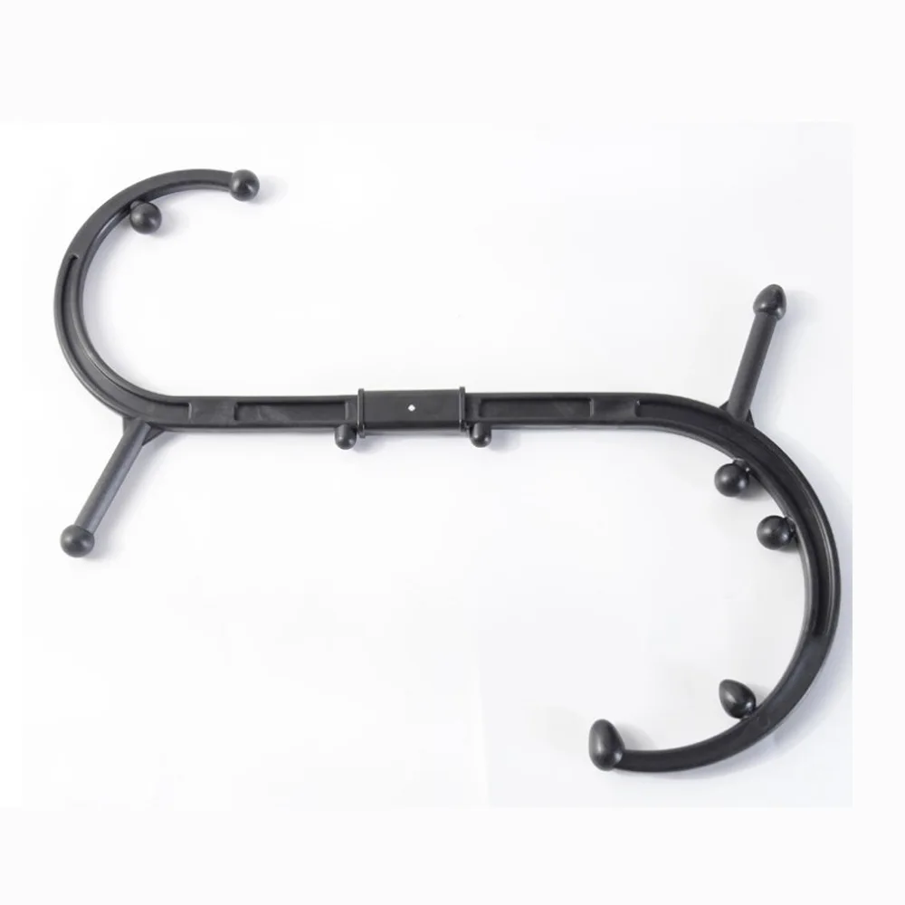 Trigger Point Massage Cane - Deep Tissue Back & Neck Pain Relief Tool, S-Shaped Hook Massager for Muscle Knots & Tension Release