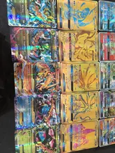 Versión francesa Pokemon Card inglés brillante TAKARA TOMY 200GX 100TAG equipo VMAX cartas juego batalla Carte Trading niños juguete