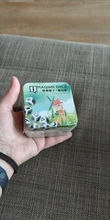 Juguete de aprendizaje de dados de historia para niños, caja de Metal/bolsa de reglas en inglés, familia/padres/Fiesta, divertido, educativo