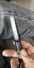 Luces LED intermitentes para motocicleta, 12 Uds., intermitente trasero, Motor de agua, intermitente, señal indicadora de parada, IP68